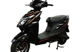 Green Invicta Electric Scooter For Adult’S Commuter, No Rto Registration Or Dl Required, 60Kms Range & 25Kmph, Comfortable Wider Deck E-Bike | Black