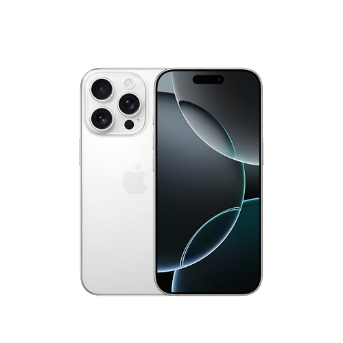 Iphone 16 Pro 256 Gb: 5G Mobile Phone With Camera Control, 4K 120 Fps Dolby Vision And A Huge Leap In Battery Life. Works With Airpods; Natural Titanium