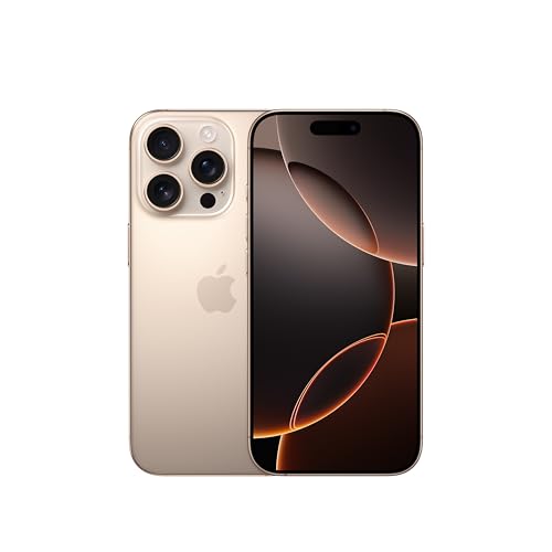 Iphone 16 Pro 128 Gb: 5G Mobile Phone With Camera Control, 4K 120 Fps Dolby Vision And A Huge Leap In Battery Life. Works With Airpods; White Titanium