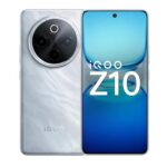 Iqoo Z10 5G (Glacier Silver, 8Gb Ram, 256Gb Stroage) | India’S Biggest Ever 7300 Mah Battery | Snapdragon 7S Gen 3 Processor | Brightest Quad Curved Amoled Display In The Segment