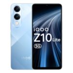 Iqoo Z10 Lite 5G (Titanium Blue, 4Gb Ram, 128Gb Storage) | 6000 Mah Battery | Dimensity 6300 5G Processor With 433K+* Antutu Score | Ip64 Rated & Military Grade Shock-Resistance*