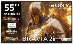 Sony 139 Cm (55 Inches) Bravia 2M2 Series 4K Ultra Hd Smart Led Google Tv K-55S25Bm2-3 Years Warranty For Limited Period