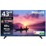 Philips 109 Cm (43 Inches) 6100 Series Frameless Full Hd Smart Led Google Tv 43Pft6130/94