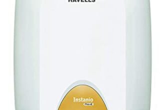 Havells Instanio Prime 25L Storage Water Heater(Geyser)|Color Changing Led Ring Indicator, Feroglas Coated Tank| Warranty: 5 Year On Tank,Protective Anode Rod,Heavy Duty Heating Element(White Mustard)