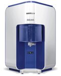 Havells Aquas Water Purifier (White And Blue), Ro+Uf, Copper+Zinc+Minerals, 5 Stage Purification, 7L Tank, Suitable For Borewell, Tanker & Municipal Water