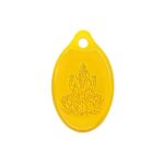 Muthoot Pappachan Swarnavarsham 24K (999) Yellow Gold Oval Laxmi Pendant 5 Gram