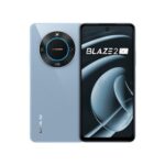 Lava Blaze 2 5G (Glass Blue, 6Gb Ram, 128Gb Storage)| Stunning Ring Light| 50 Mp Ai Camera |5000 Mah Battery| Upto 12 Gb Expandable Ram