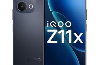 Iqoo Z11X 5G (Titan Black, 8Gb Ram, 128 Gb Storage) | Dimensity 7400-Turbo Processor | 7200 Mah Battery Smartphone | Powered By Originos 6